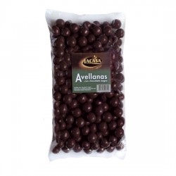 Avellanas Chocolate Negro 1 kilo