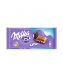 Tableta Chocolate Milka Oreo 100grs pack de 10 unidades