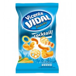 Cocktail de Snacks bolsa 80grs VICENTE VIDAL