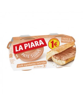 La Piara paté suave pack 2 PVP 1€