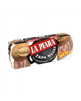 La Piara paté Tapa Negra pack 3