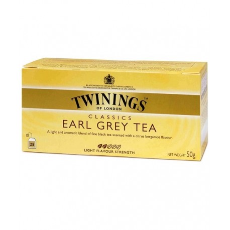 Twinings Earl Grey Caja 25 sobres