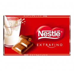 Chocolatina Nestlé Extrafino chocolate con Leche 20grs CAJA DE 24 UNIDADES